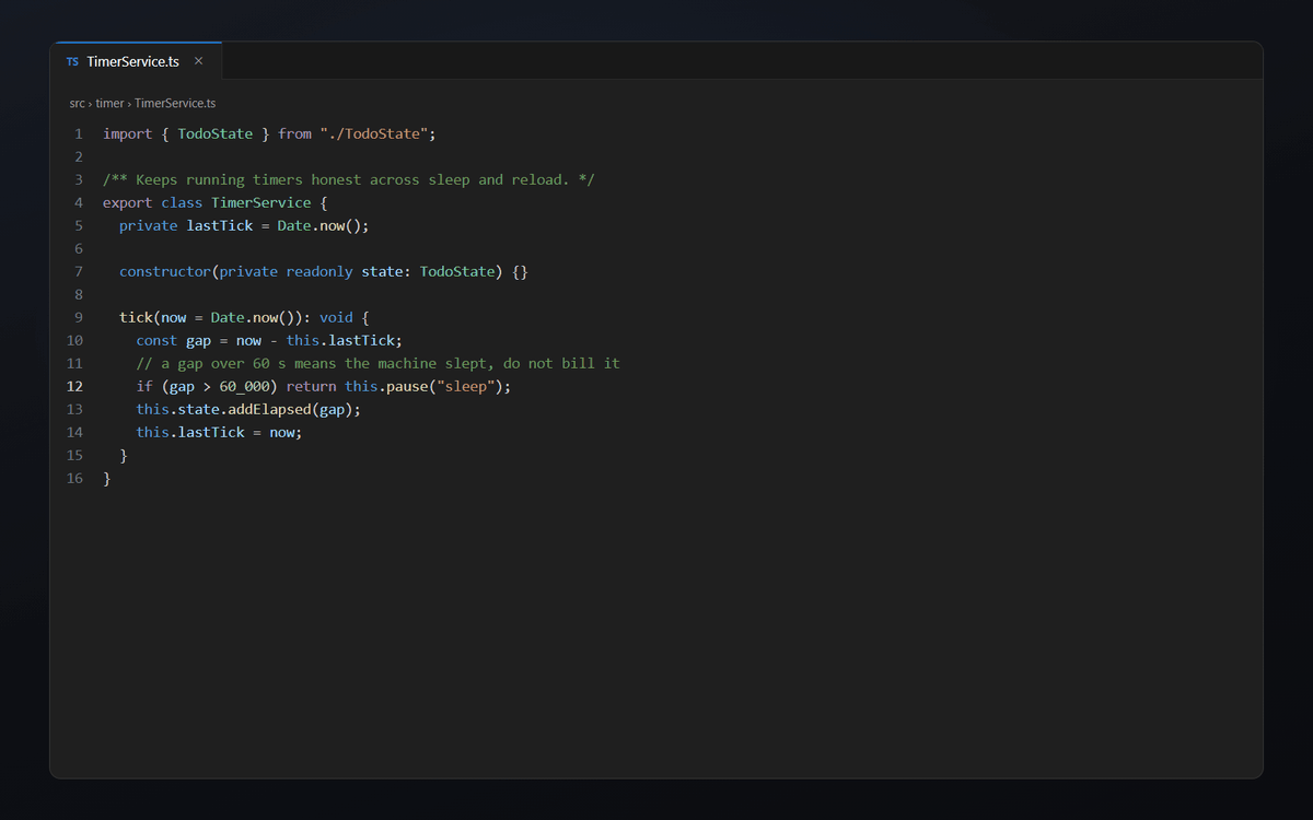 Pressing Ctrl+T in VS Code opens the Cortex panel and a new todo is typed in